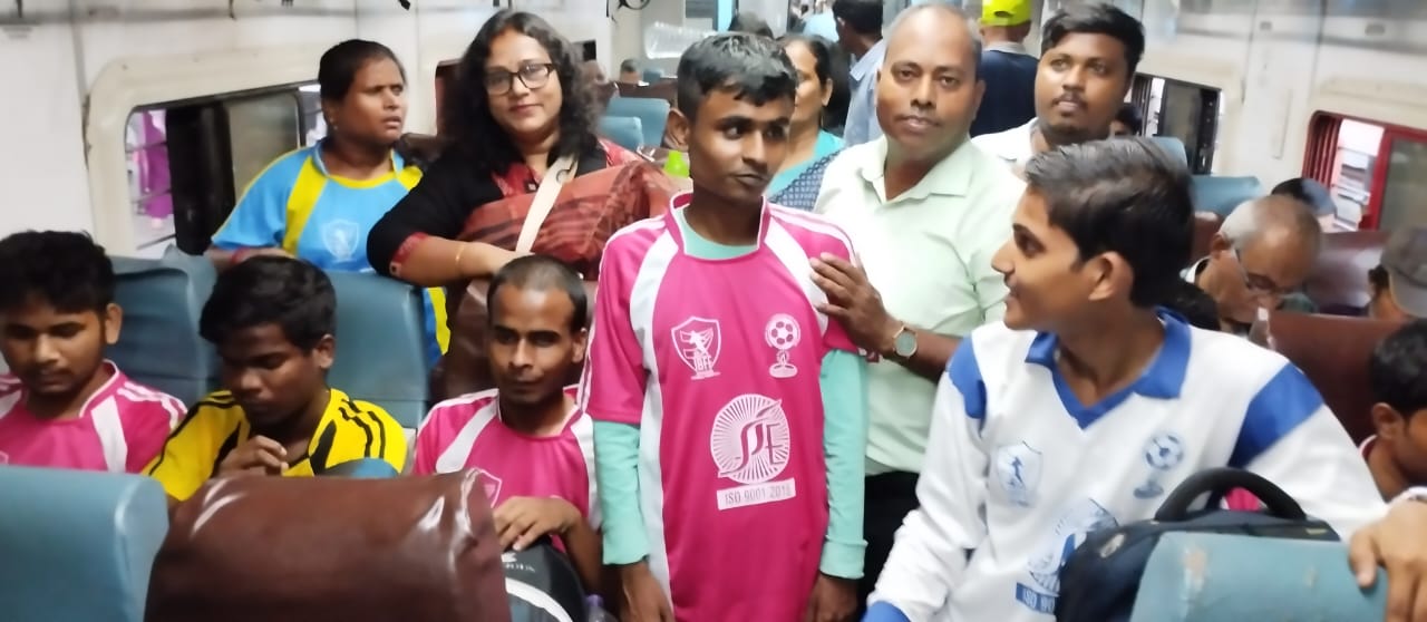 Support to Blind Football Bengal Team by Rotary Clubs.. Support to Blind Football Bengal Team by Rotary Clubs..