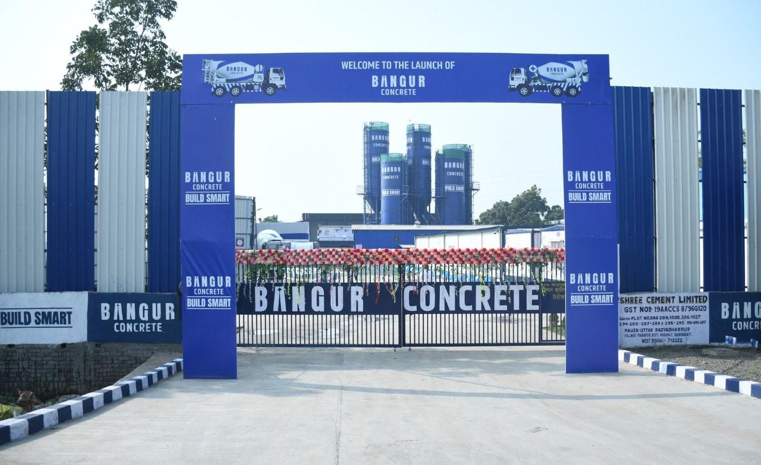 Bangur Concrete commissions new RMC Plant in West Bengal….