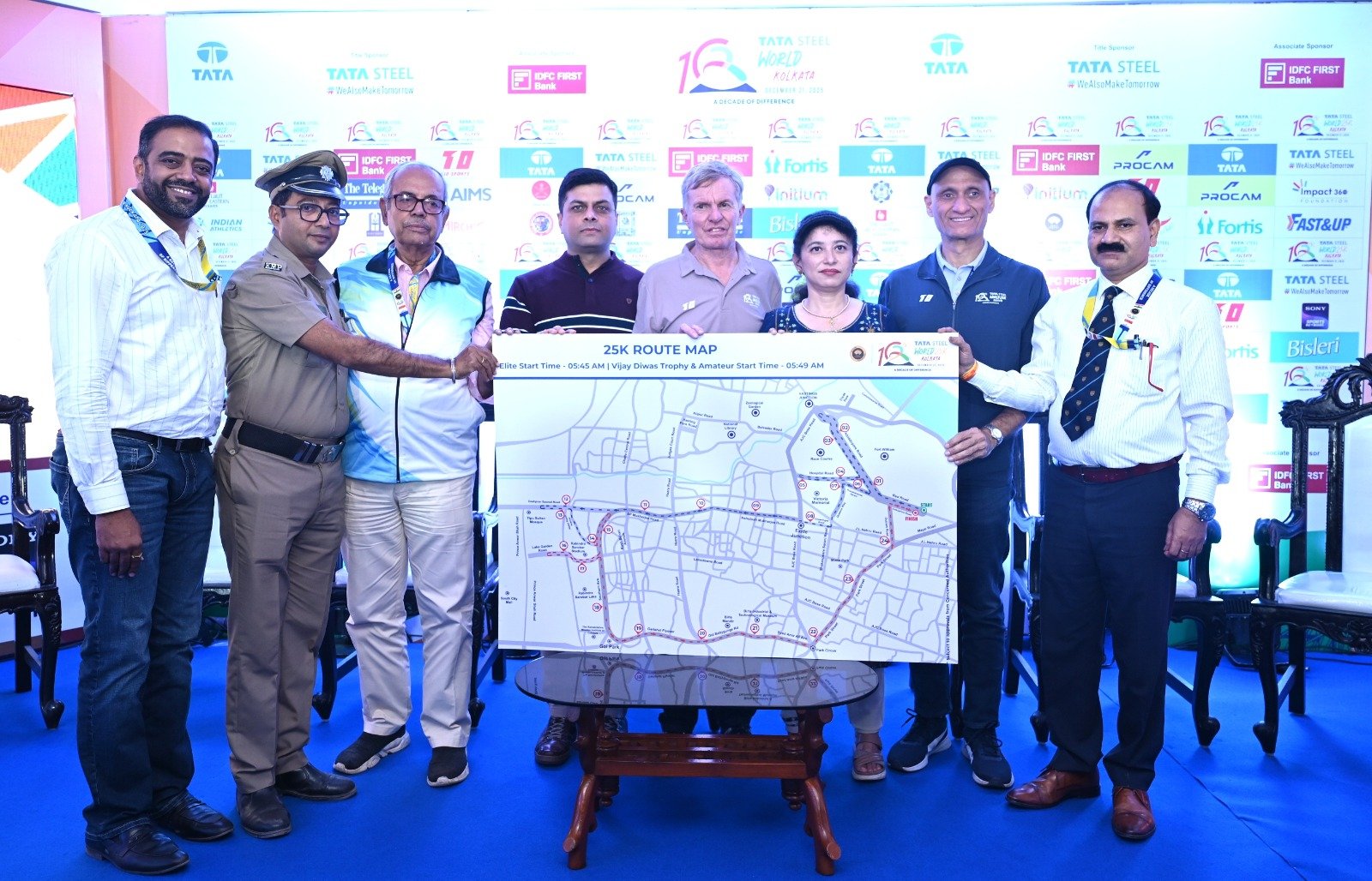 Meticulous arrangements for 23,000+ participants as they gear up for the 10th edition of Tata Steel World 25K Kolkata…