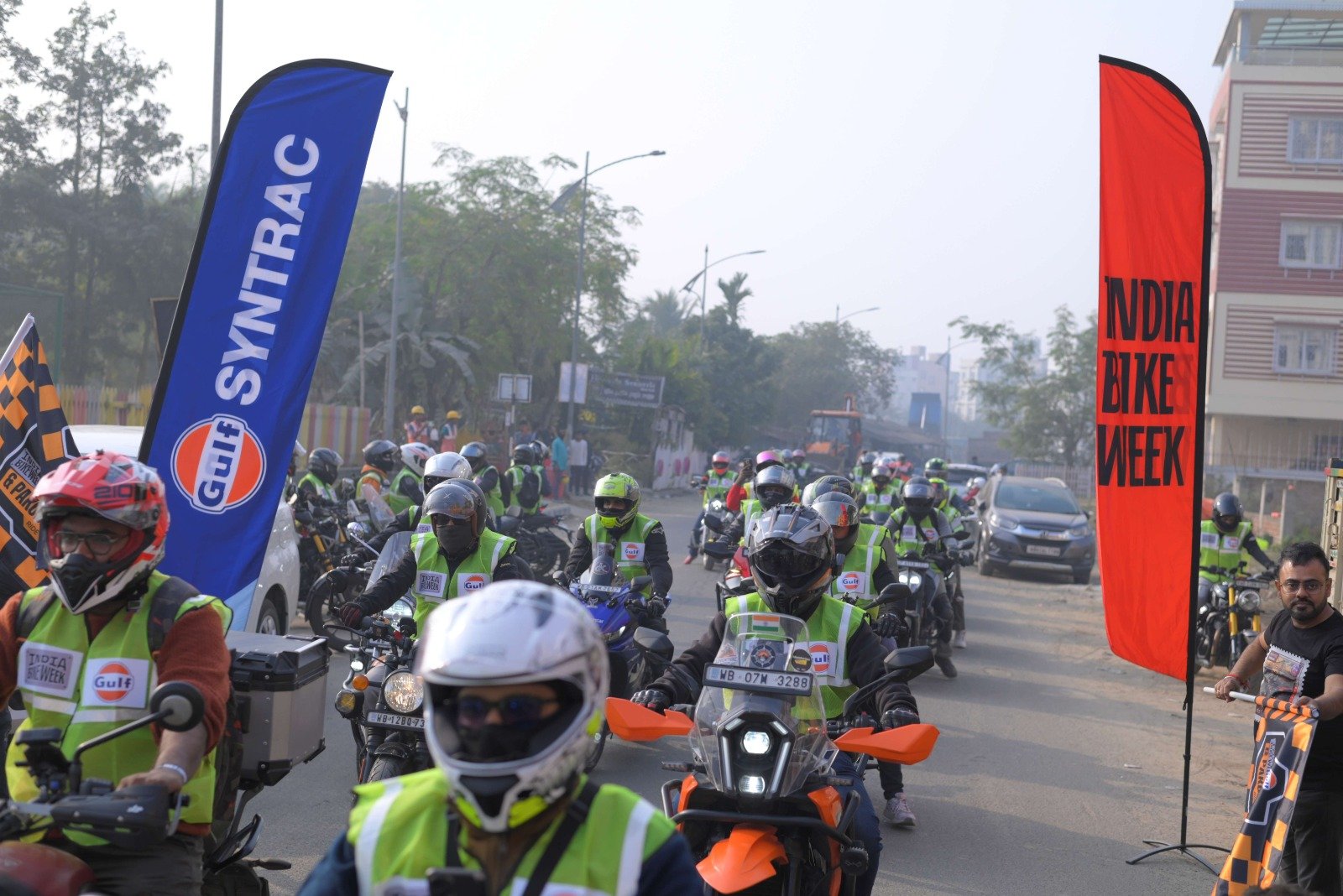 Gulf Oil Flags off Chai – Pakoda Ride 2025 in Kolkata, Celebrating Three Years of India’s Biking Culture through Association with India Bike Week….. Gulf Oil Flags off Chai – Pakoda Ride 2025 in Kolkata, Celebrating Three Years of India’s Biking Culture through Association with India Bike Week…..