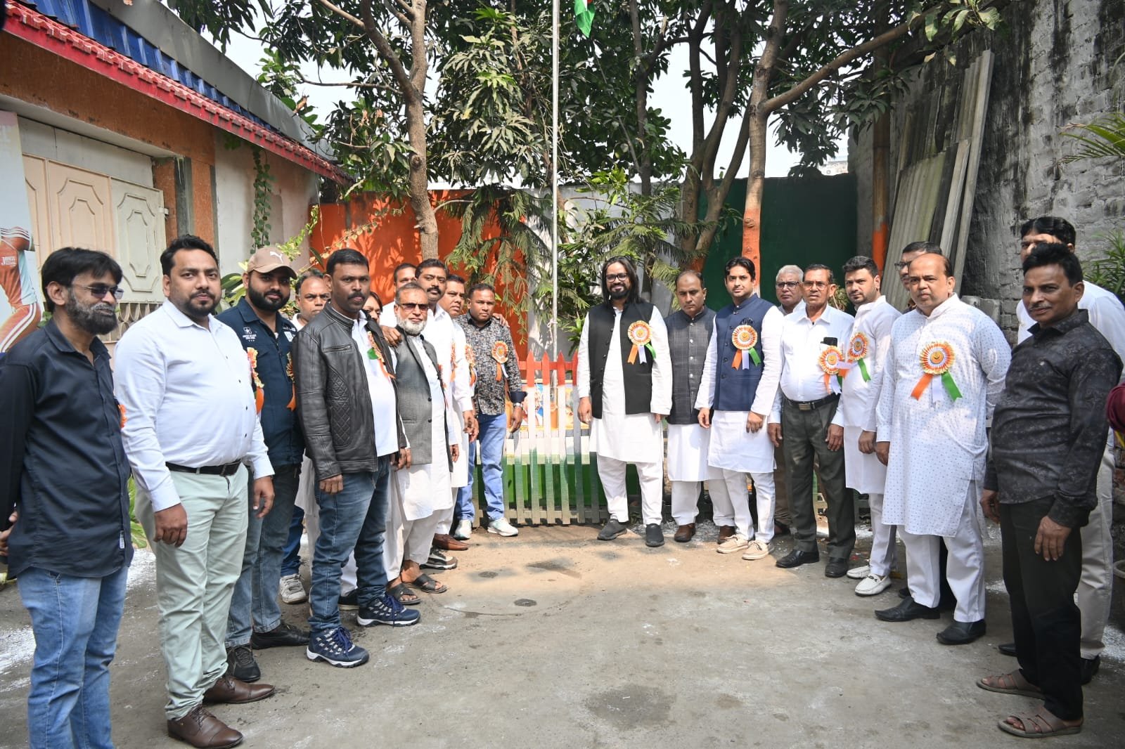 Free Eye and Health Check-up Camp Organized by Mahendra Roy Lane Business Owners Association on Republic Day….