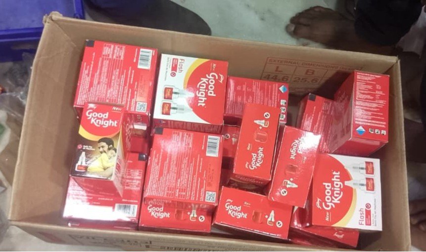 West Bengal Police conduct raids in Kolkata and South 24 Parganas on retailers dealing in counterfeit Goodknight LV products…. West Bengal Police conduct raids in Kolkata and South 24 Parganas on retailers dealing in counterfeit Goodknight LV products….