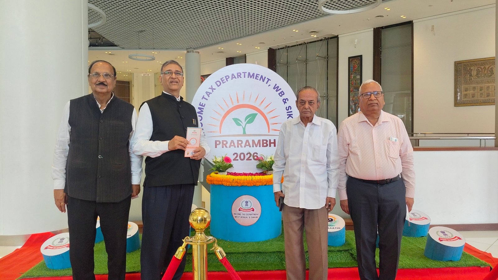 প্রধান মুখ্য আয়কর আয়ুক্ত, পশ্চিমবঙ্গ ও সিকিম অঞ্চল দপ্তর দ্বারা “প্রারম্ভ ২০২৬” এক বৃহৎ জনসচেতনতামূলক কর্মসূচির সূচনা…