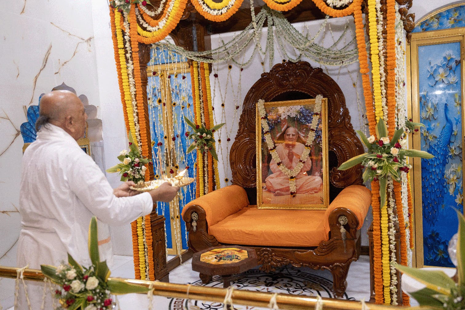 শ্রীল ভক্তি স্বরুপ তীর্থ মহারাজের ৮৪তম আবির্ভাব তিথিতে মায়াপুরে নতুন গেস্ট হাউস ও ‘গোপাল’স প্রসাদম হল’-এর শুভ উদ্বোধন।