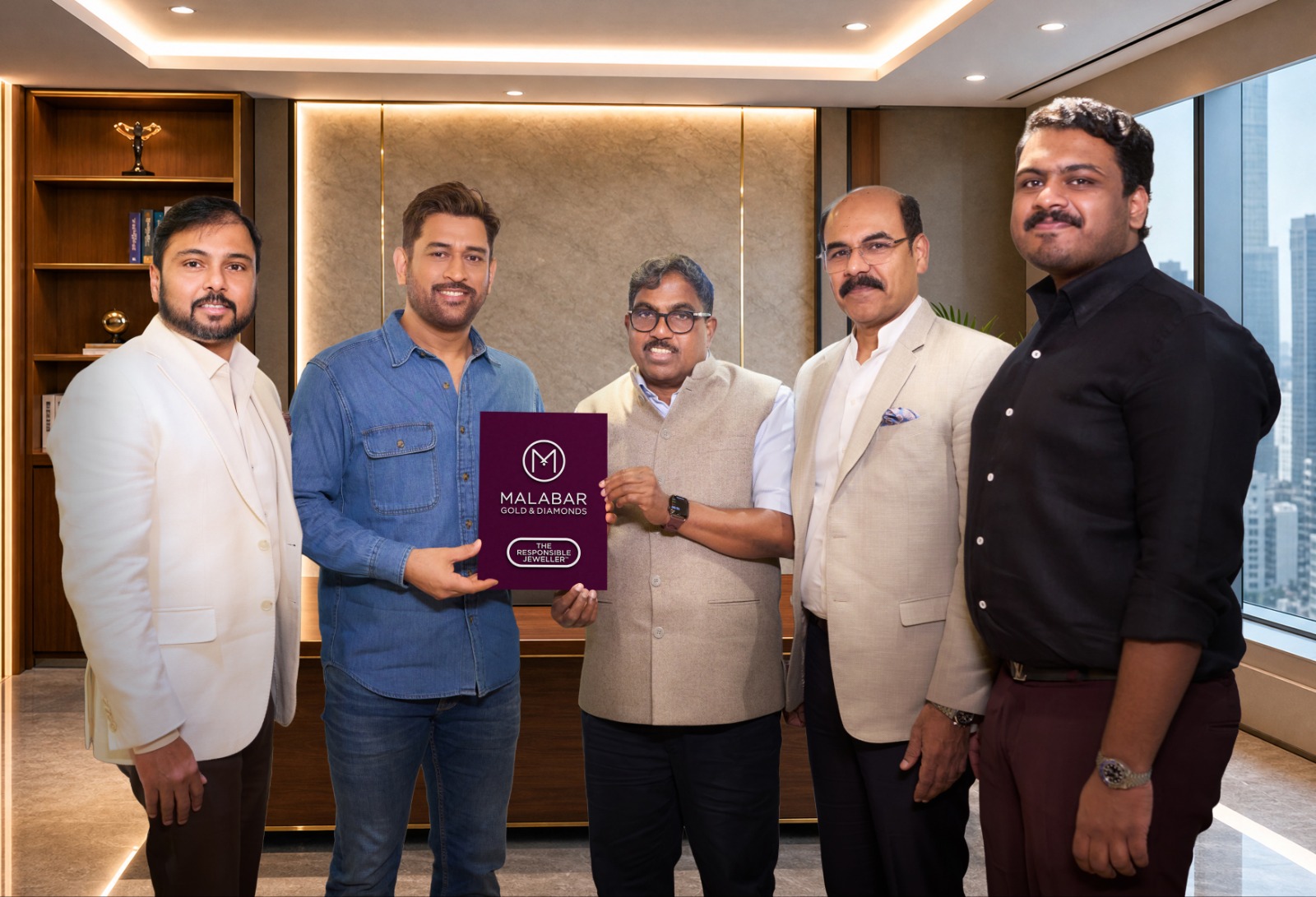 MS Dhoni Joins Malabar Gold & Diamonds as Brand Ambassador, Strengthening the Responsible Jeweller Promise…