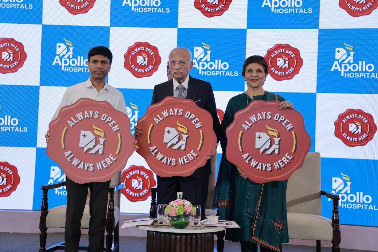 Apollo Hospitals launches ‘Always Open, Always Here’, a global first in healthcare from India…