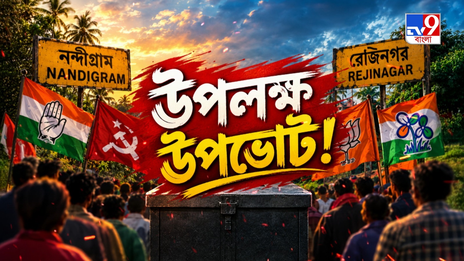 TV9 বাংলার নতুন নিউজ সিরিজ ‘উপলক্ষ উপভোট!’, ২৭ সেপ্টেম্বর, ২০২৬, রবিবার রাত ১০ টায় TV9 বাংলার নতুন নিউজ সিরিজ ‘উপলক্ষ উপভোট!’, ২৭ সেপ্টেম্বর, ২০২৬, রবিবার রাত ১০ টায়