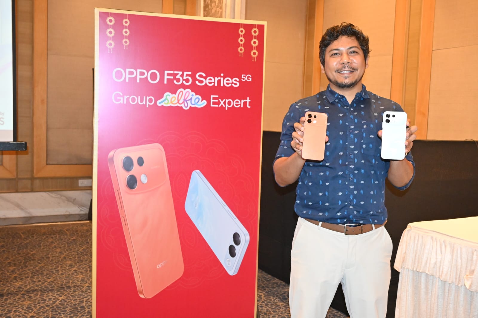 OPPO Celebrates a 10 of F Series in India with the Launch of F35 Series, Bringing the Group Selfie Expert to a New Generation…. OPPO Celebrates a 10 of F Series in India with the Launch of F35 Series, Bringing the Group Selfie Expert to a New Generation….