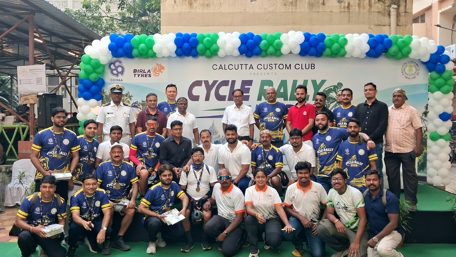 স্বাস্থ্য সচেতনতায় কাস্টমস ক্লাবের উদ্যোগে সাইকেল র‍্যালি