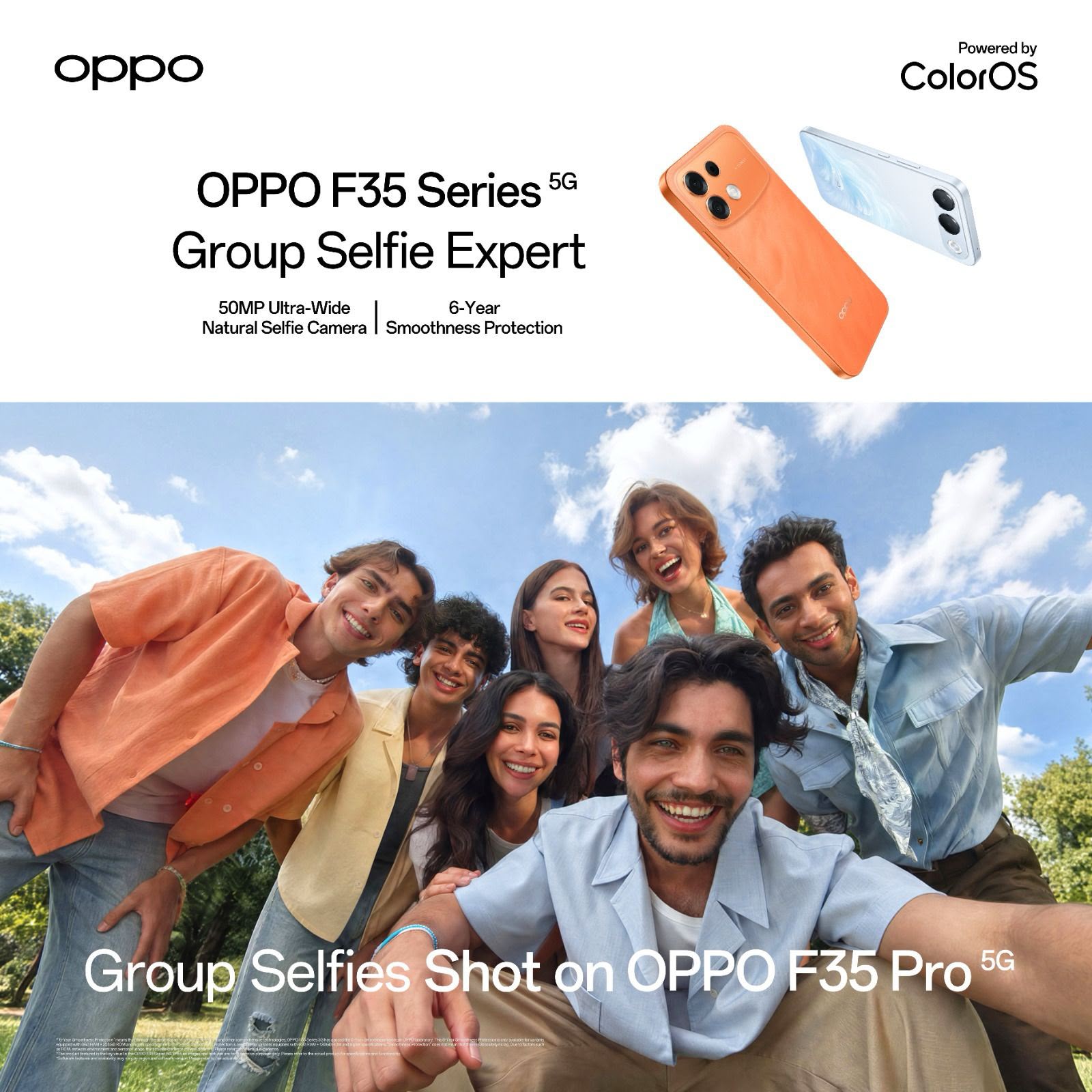 OPPO F35 Series 5G: The Ultimate Group Selfie Expert….